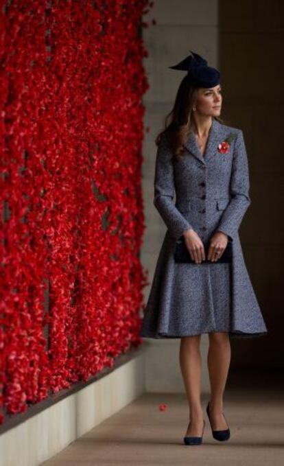 Kate Middleton, durante su visita a Australia.