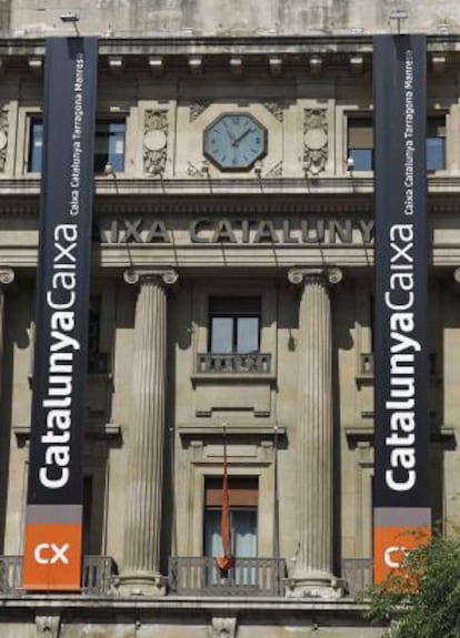 Catalunya Banc's headquarters in Barcelona.