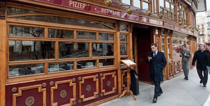 Un restaurante de La Tagliatella, cadena propiedad de Amrest. 