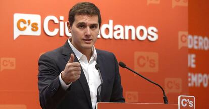 Albert Rivera, en una imagen de archivo. 