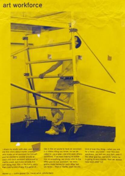 Una imagen de la revista 'Werker Sweatshop'.