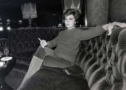 María Asquerino en una fotografía de 1983.