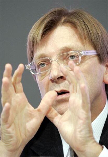 El primer ministro, Guy Verhofstadt, en septiembre.