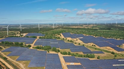 Planta Santiz de Solaria en la provincia de Salamanca, una imagen cedida por la compañía. 