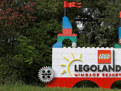 Entrada de Legoland en Windsor, Reino Unido