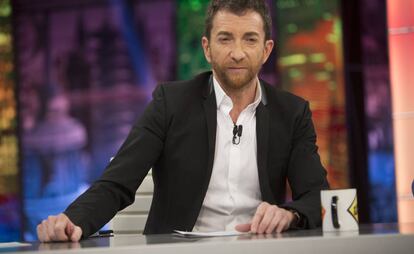 Pablo Motos, en el plató de 'El hormiguero'.