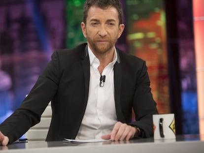 Pablo Motos, en el plató de 'El hormiguero'.