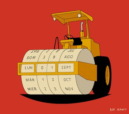 Viñeta de Riki Blanco del 1 de septiembre de 2025