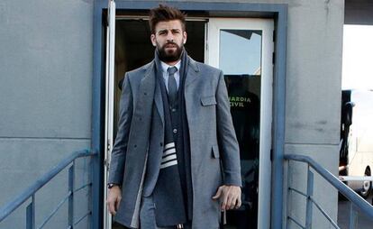 Gerard Piqué, en una imagen en Eindhoven publicada en su cuenta de Instagram.