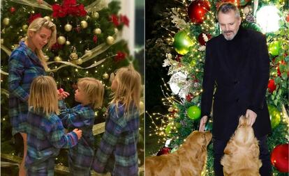 Elsa Pataky y Miguel Bosé.