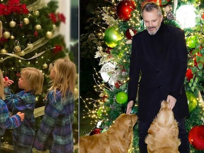 Elsa Pataky y Miguel Bosé.