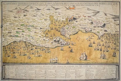 'Pérdida del puerto y ciudad de La Habana ante los ingleses', de 1762.