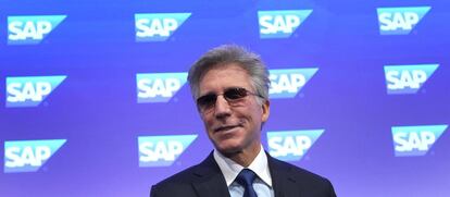 Bill McDermott, CEO de SAP, durante la presentación este martes de resultados.