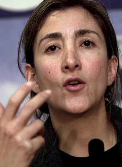 Ingrid Betancourt, una de las secuestradas por las FARC.