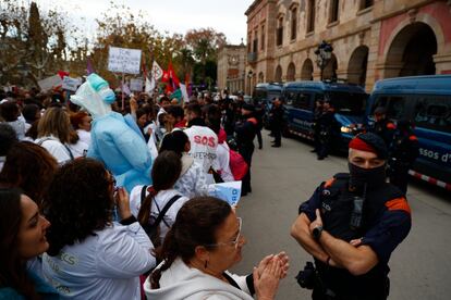 Huelga enfermeras en Cataluña