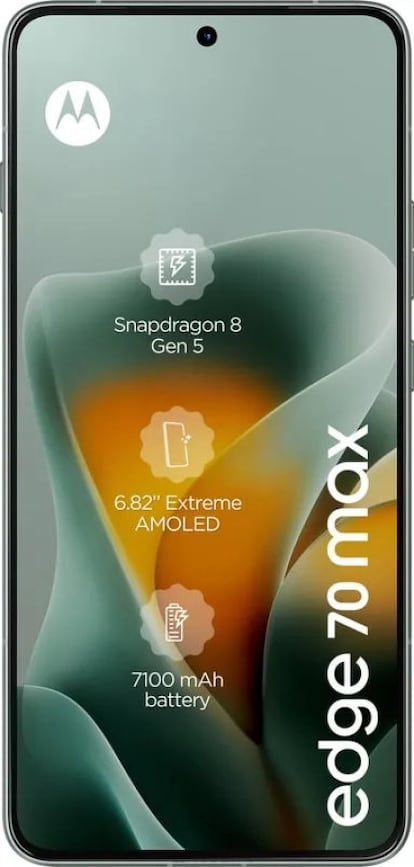 Pantalla del Motorola Edge 70 Max