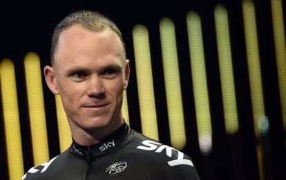 Froome, en la presentación del Tour