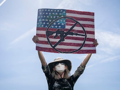 Protesta contra la violencia de las armas en Washington el pasado 6 de junio.