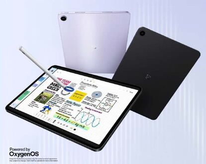 Posible diseño y colores del tablet OPPO Pad Air 3