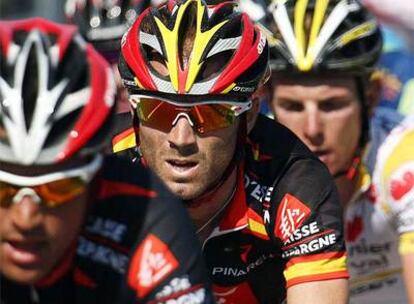 Alejandro Valverde, durante una etapa de la última edición del Tour de Francia.