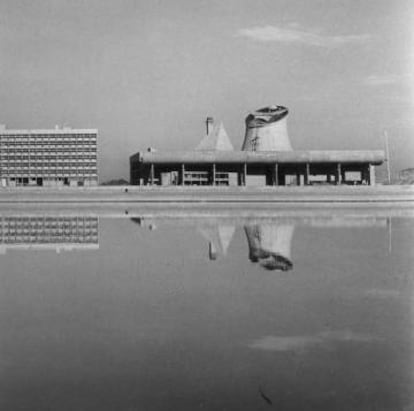 Secretaría y Asamblea del Capitol Complex, Chandigarh. |