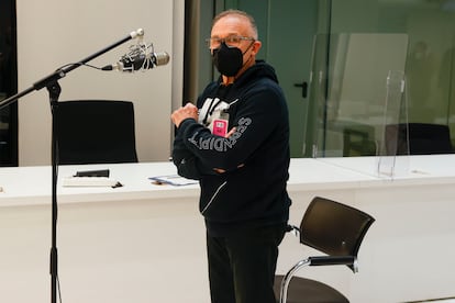 Manuel Murillo Sánchez, este martes, en la sala de vistas de la Audiencia Nacional.