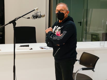 Manuel Murillo Sánchez, este martes, en la sala de vistas de la Audiencia Nacional.