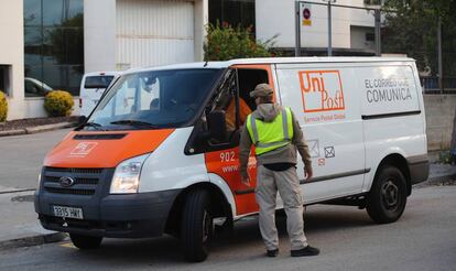 Registro en la sede de Unipost en Cataluña.