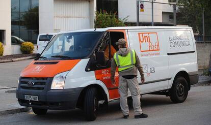 Registro en la sede de Unipost en Catalu&ntilde;a.