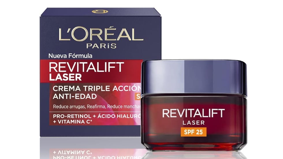 Crema Revitalift de L'Oreal Paris.