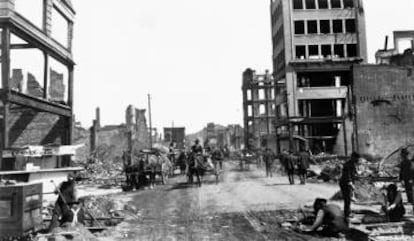 Kearny Street, 1906. San Francisco