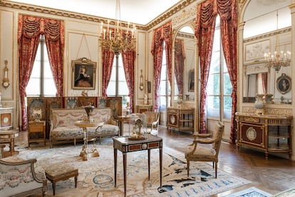 Interior del Museo Nissim de Camondo en París.