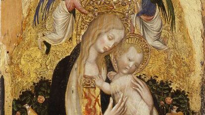 La 'Virgen de los codornices', de Pisanello, una de las obras robadas en Verona.