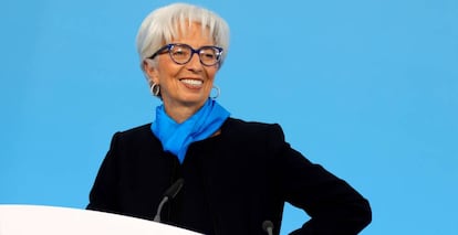 Christine Lagarde, presidenta del BCE