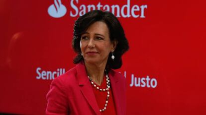 La presidenta del Banco Santander, Ana Patricia Bot&amp;iacute;n.