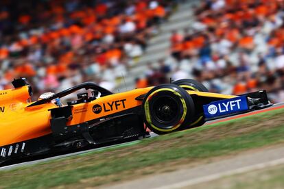 El piloto español de McLaren Carlos Sainz (en la imagen), fue quinto, firmó su mejor resultado de la temporada. Se quedó a una posición de igualar su mejor actuación en una carrera en la Fórmula Uno. En Singapur, en el año 2017, el madrileño fue cuarto con Toro Rosso.
