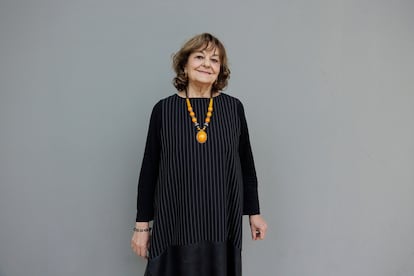 La escritora rumana Ana Blandiana, premio Princesa de Asturias de 2024, en una imagen de mayo de 2023.