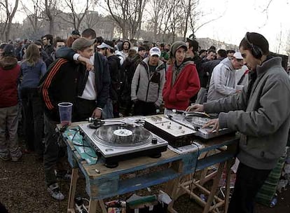 Celebración de la fiesta de <i>san Canuto</i> de 2006, en el campus de la Universidad Autónoma.