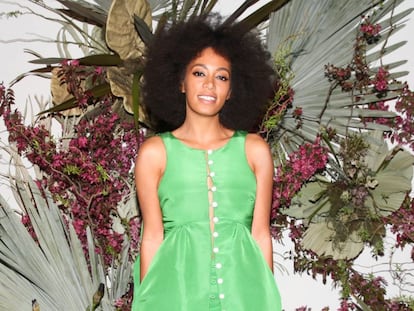 Solange Knowles en un evento de Nueva York el año pasado.