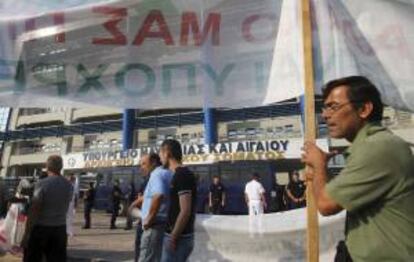 Protestas en Grecia contra los recortes econmicos. EFE/Archivo