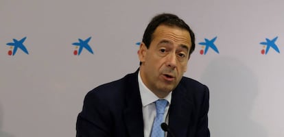 El consejero delegado de CaixaBank, Gonzalo Gortázar.