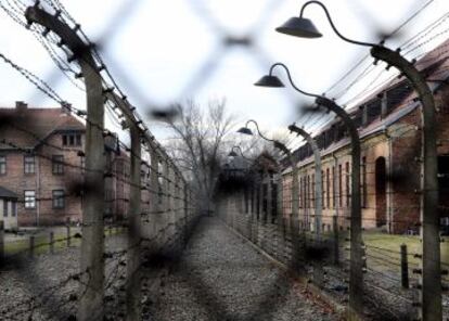 Vista general del campo de concentración y exterminio nazi Auschwitz-Birkenau.