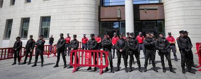 Palacio de Justicia de Pamplona, donde se ha leído la sentencia del caso de la Manada.