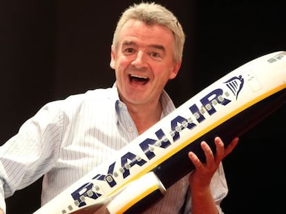 El presidente de la compa&ntilde;&iacute;a a&eacute;rea Ryanair, Michael O&#039;Leary.