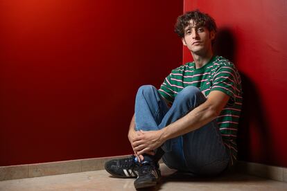 Daniel Ibáñez, el día 13 en el Teatro Marquina, en Madrid.