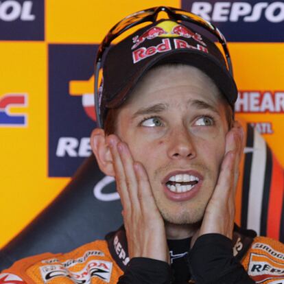 Casey Stoner, en Brno.