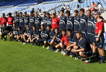 Plantilla de la Real Sociedad, que ha iniciado los entrenamientos en Zubieta.
