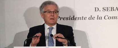 El presidente de la Comisión Nacional del Mercado de Valores (CNMV), Sebastián Albella.