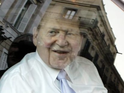 Sheldon Adelson, presidente de Las Vegas Sands.