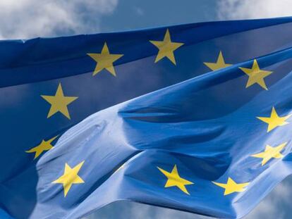 Bandera de la UE.